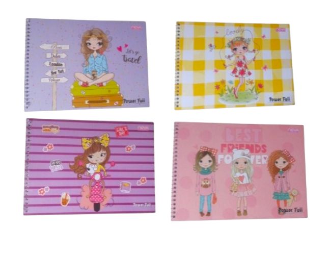 CADERNO CARTOGRAFIA/DESENHO C.D. POWER FULL